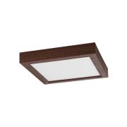Светильник накладной светодиодный квадрат «Даунлайт» СПО (венге) 18 Вт 225*225*32 мм 4000К TDM