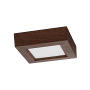 Светильник накладной светодиодный квадрат «Даунлайт» СПО (венге) 6 Вт 120*120*32 мм 4000К TDM