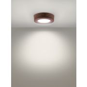 Светильник накладной светодиодный круг «Даунлайт» СПО (венге) 6 Вт 120*32 мм 4000К TDM