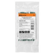 Набор трубок термоусаживаемых, не поддерживающих горение, клеевых, длиной 10 см ТТкНГ(3:1) «Моноцвет, зеленый 1,5/0,6 TDM»