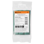 Набор трубок термоусаживаемых, не поддерживающих горение, клеевых, длиной 10 см ТТкНГ(3:1) «Моноцвет, зеленый 12,7/4,3 TDM»