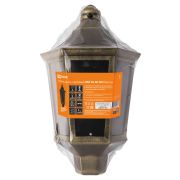 Светильник садово-парковый НБУ 06-60-003 настенный, пластик, расс. поликарбонат, бронза TDM