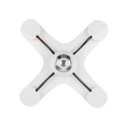 Переходник Е27-4хЕ27, белый, TDM