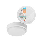 Светодиодный светильник LED ДПП 2901 12Вт 990лм 6500К IP65 белый круг 160*48 мм Народный