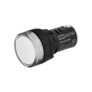 STATUS Лампа сигнальная AD-22DS, LED, d22 мм, 24-440 В AC/DC, IP65, белый TDM