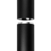 Светильник садово-парковый «Бостон-1» 1x60 Вт, столб, H1000 мм, металл, черный, Е27, TDM