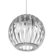 Светильник НСБ 0333/1 «Air» 15 Вт, E27, прозрачный 240 мм, шнур белый TDM