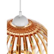 Светильник НСБ 0336/1 «Air» 15 Вт, E27, бронза 310 мм, шнур белый TDM