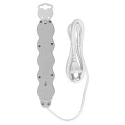 Удлинитель бытовой «Люкс» 5 гнезд, 7 м, б/з, с з/ш, ПВС 2х1,0 мм2, 10 А, 250 В, 2400 Вт TDM У-52017