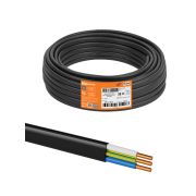 Кабель ВВГ-П нг(А) 3х2,5 ок(N, PE)-0,66 ГОСТ (5м) TDM