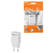 Сетевое зарядное устройство, СЗУ 5, Quick Charge 3.0, 3 А, 1 USB, белый, TDM