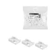 Площадка под хомуты для прямого монтажа (10 шт.) белая TDM