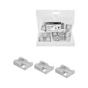 Площадка под хомуты для прямого монтажа (10 шт.) серая TDM