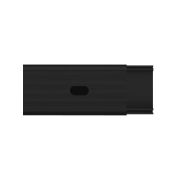 Кабель-канал 20х10 (2 м) чёрный TDM