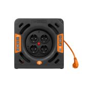 Удлинитель силовой на катушке ЛЮКС УКз16-004 (4 места/20м ПВС 3х1,5) TDM УС1-43131 (УС1 430 1101)