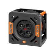 Удлинитель силовой на катушке ЛЮКС УКз16-004 (4 места/40м ПВС 3х1,5) TDM УС1-43131 (УС1 430 1101)