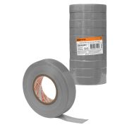 Изолента ПВХ 0,13х15 мм Серая 20 метров TDM