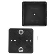 Коробка распаячная КР 100х100х44 ОП черная IP40 TDM