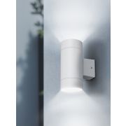 Светильник накладной 2*GX53 Тубо, 230 В, H200 мм, алюм/белый, вверх/вниз, IP65, TDM