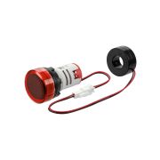 Индикатор значения напряжения и тока ED16-22VAD d22мм 20В-500В 100А красный TDM