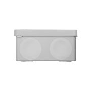 Коробка уравнивания потенциалов (КУП) двухкомпонентная ОП 100х100х50 мм, шина 6х9, 8 групп, IP66, инд. штрихкод TDM