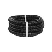 Труба гофрированная ПНД d 25 с зондом (10 м) легкая 350Н черная TDM