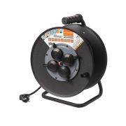 Удлинитель силовой УХз16-004 (метал. катушка, А3, 4 места IP44/20 м КГ 4000 Вт) Народный УС1-43128