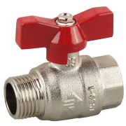 ЗУБР d 1″, ″мама-папа″, шаровой кран (51354-N-1)