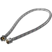 ЗУБР 1/2″, 0.8 м, гайка-штуцер, гибкая подводка для воды (51005-G/S-080)