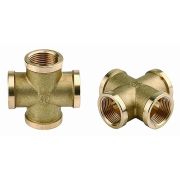 GENERAL FITTINGS внутренняя резьба 1/2″, латунь, крестовина (51049-1/2)