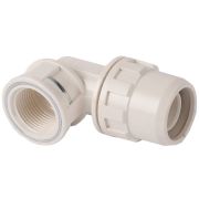 ЗУБР ШиреФит, штуцер с гайкой внутренняя резьба 26 мм - 3/4″, угловая муфта (51466-26-3/4)