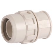 ЗУБР ШиреФит, штуцер с гайкой, 20 мм, заглушка (51510-20)