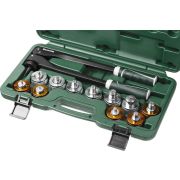 KRAFTOOL Pro Cut, 10 - 28 мм, 1/4 - 7/8″, расширитель-калибратор для труб (23650-H12)