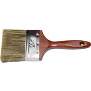 STAYER LASUR-LUX, 100 мм, 4″, смешанная щетина, деревянная ручка, для высокотекучих ЛКМ, плоская кисть (01051-100)