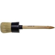 STAYER UNIVERSAL, 40 мм, пластмассовый корпус, светлая натуральная щетина, деревянная ручка, все виды ЛКМ, круглая кисть (0141-40)