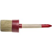 STAYER UNIVERSAL, 70 мм, пластмассовый корпус, светлая натуральная щетина, деревянная ручка, все виды ЛКМ, круглая кисть (0141-70)