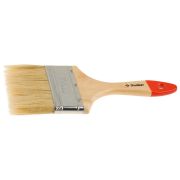 ЗУБР УНИВЕРСАЛ, 100 мм, 4″, светлая натуральная щетина, деревянная ручка, все виды ЛКМ, плоская кисть (4-01001-100)