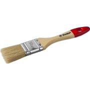 ЗУБР УНИВЕРСАЛ, 38 мм, 1.5″, светлая натуральная щетина, деревянная ручка, все виды ЛКМ, плоская кисть (4-01003-038)