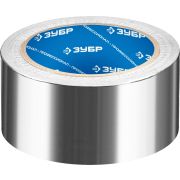 ЗУБР 50 мм, 25 м, 60 гр/м2, самоклеящаяся алюминиевая лента, Профессионал (12262-50-25)