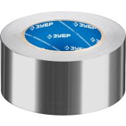 ЗУБР 50 мм, 50 м, 60 гр/м2, самоклеящаяся алюминиевая лента, Профессионал (12262-50-50)