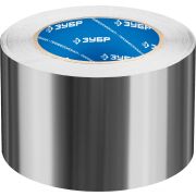 ЗУБР 75 мм, 50 м, 60 гр/м2, самоклеящаяся алюминиевая лента, Профессионал (12262-75-50)