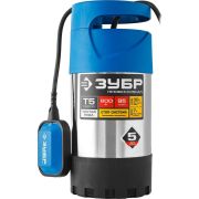 ЗУБР 800 Вт, дренажный насос с большим напором, корпус из нержавеющей стали, Профессионал (НПЧ-Т5-800-С)