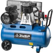 ЗУБР 440 л/мин, 50 л, 2200 Вт, ременной масляный компрессор, Профессионал (ЗКПМ-440-50-Р-2.2)