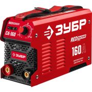 ЗУБР ММА, 160 А, RED MACHINE, сварочный аппарат инверторный, макс. электрод Ø 4.0 мм (СА-160)