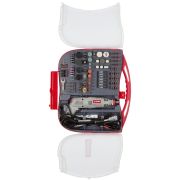 ЗУБР 219 предметов, 130 Вт, набор мини-насадок с гравером (ЗГ-130ЭК H219)