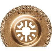 ЗУБР ШВС-65 UniLock, 65 мм, OIS-хвост., насадка сегментная шлифовальная, Профессионал (15563-65)