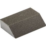 ЗУБР Р80, 100 х 68 х 42 х 26 мм, водостойкая, четырехсторонняя шлифовальная губка (35613-080)