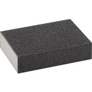ЗУБР Р80, SiC, 100 х 68 х 26 мм, водостойкая, четырехсторонняя шлифовальная губка (35612-080)