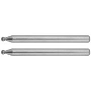 ЗУБР 2 шт, 2.0 x 3.2 x 38 мм, набор алмазных мини-шарошек (35923)