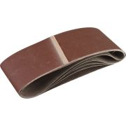 ЗУБР 100 х 610 мм, P180, лента шлифовальная СТАНДАРТ, для ЛШМ, 5 шт.